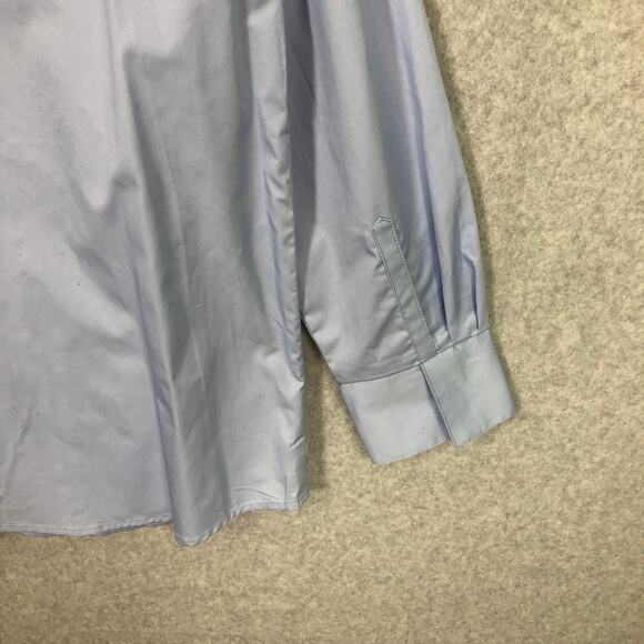 Bagatelle Shirt Women Medium Blue Button Corp Career Work Capsule Stretch Cotton - Picture 9 of 9